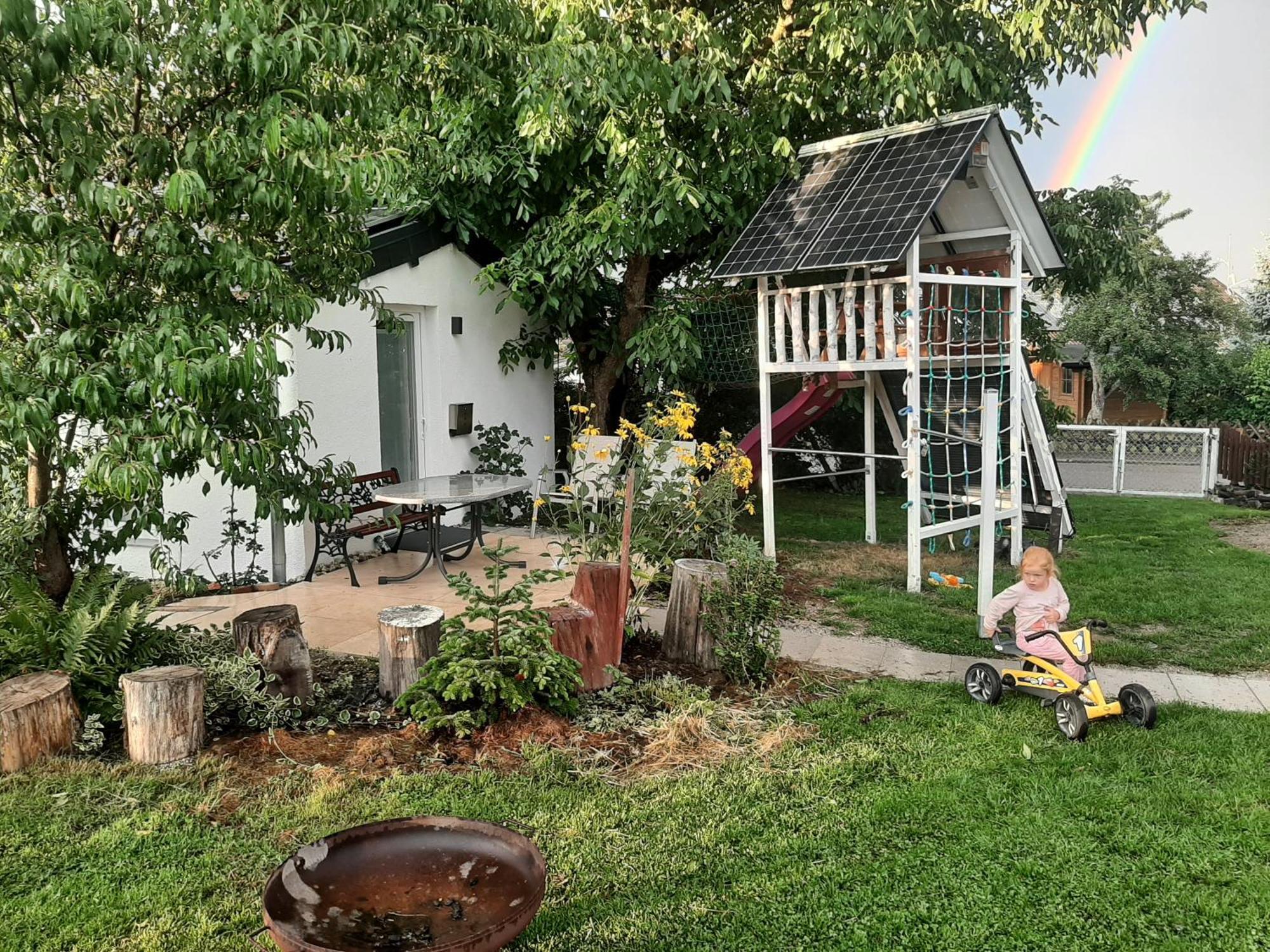 Chalet im Spiel- und Obstgarten Keidelheim Exterior foto